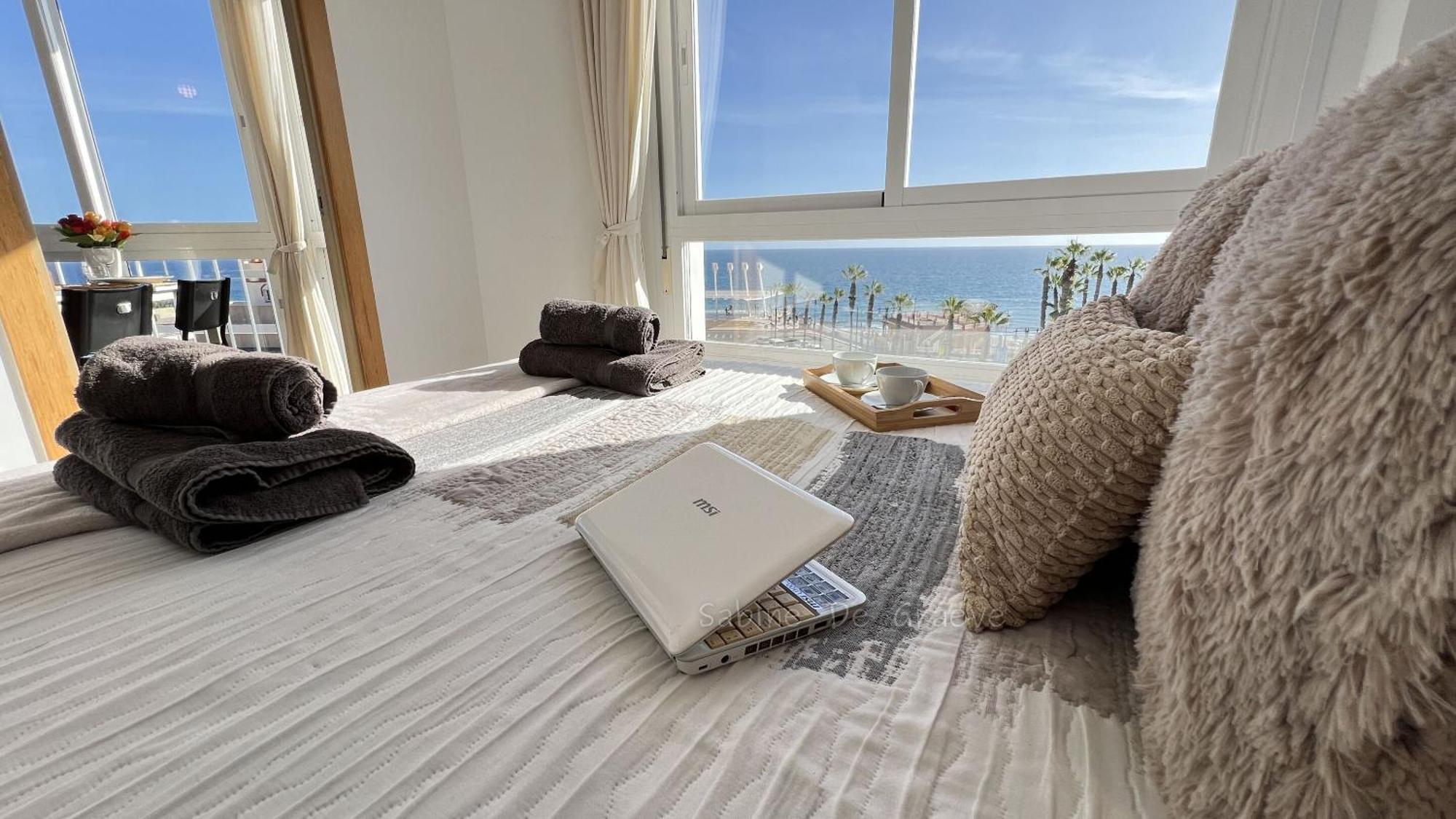 Love Nest By The Sea Wake Up With Ocean Views In Every Room Ruselo R408 Torrox Exterior photo